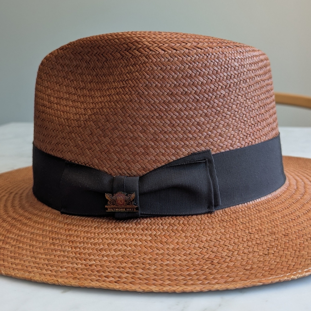 Biltmore Premium Handwoven Panama Hat, Large